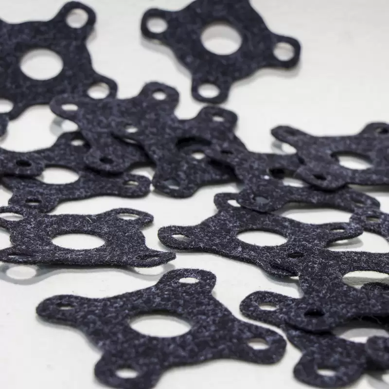 Vorschau für technische Filzstanzteile- und Zuschnitte maßgenau Industriefilz Vorschau für technische Filzstanzteile- und Zuschnitte maßgenau Industriefilz